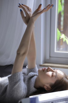 樱花树下